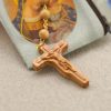 Christianartworkshop Quality Handmade Olive/Rosewood/Ebony Beads Prayer Rosary