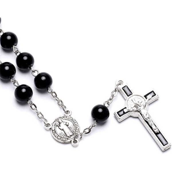 Handmade Beaded Cross Bracelet Pocket Rosary