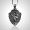 Archangel Saint Michael Shield Necklace1