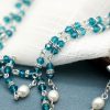 Alloy & Crystal Prayer Single Decade Rosary