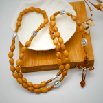 Handmade Olive Wood Beads Prayer Single Decade Rosary