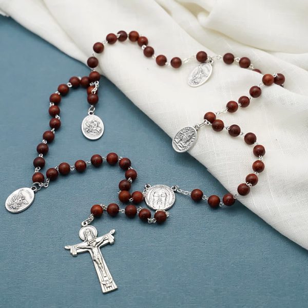 Classic Iconostasis Handmade Olive Wood Rosary