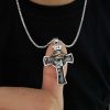 Christianartworkshop Jesus Cross Jewelry Necklace