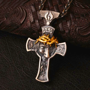 Jesus Cross Jewelry Necklace