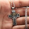 Christianartworkshop Jesus Cross Jewelry Necklace
