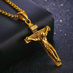 Jewelry Crucifix Pendant Charm Necklace