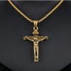 FAITH AS YOUR ARMOR: Crucifix Pendant Charm Necklace