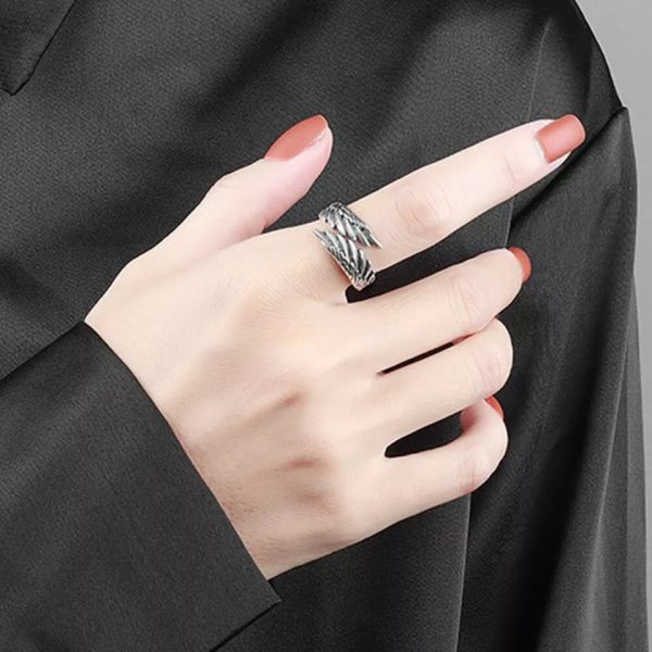 Christianartworkshop Pure Angel Wings Adjustable Ring