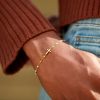 FAITH AS YOUR ARMOR: Delicate Minimalist Cross Bracelet