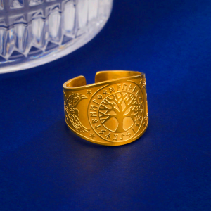 Tree of Life Bird Guardian Ring
