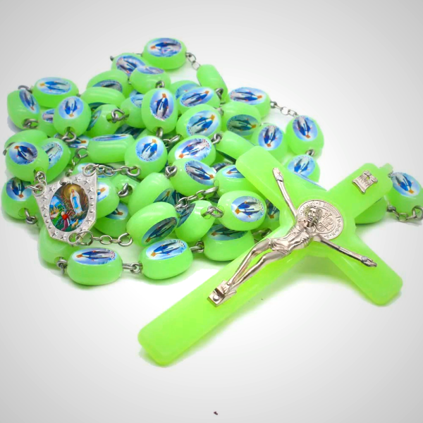 Glow in The Dark Luminous Prayer Beads Rosary
