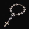 Shell Star Bead Bracelet Catholic Religious Rosary