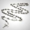 Jesus Cross Stainless Steel Beads Rosary