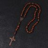 Christianartworkshop St. Benedict Olive Wood Prayer Rosary