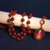 Our Lady Seven Sorrows Natural Sesame Stone Rosary