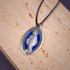 Classic Style Miraculous Medal of Our Lady Pendant Necklace