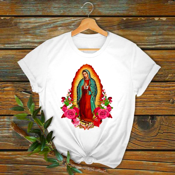 Christian Art Workshop Our Lady of Guadalupe T-Shirt