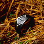 Retro Style Vintage Cross Titanium Steel Ring