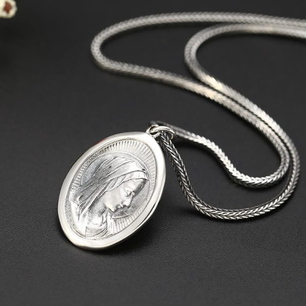 Classic Style Virgin Mary Avatar High Quality Pendant Necklace