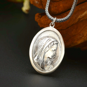 Classic Style Virgin Mary Avatar High Quality Pendant Necklace