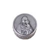 Classic Retro Style Crafted Madonna and Child Zinc Alloy Storage Box