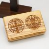 Classic Style Devotional St. Benedict Olive Wood Rosary Set