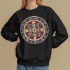 Christianartworkshop Classic Colored Style St. Benedict Protector Fleece Lined Polyester Sweatshirt