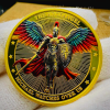 Classic Style Saint Michael Archangel Guardian Psalm 91:10-11 Protection Strengthen Connection Coin