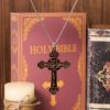 Christianartworkshop Classic Style Multicolor Craft Alloy Crucifix Faith Pendant Necklace