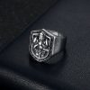 Christianartworkshop Classic Style Crusades Shield Sacred Protection Ring