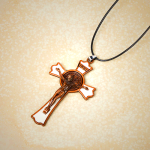 Classic Style Multicolor of Crucifix Divine Protection Pendant Necklace(6 color)