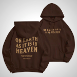 Christian Art Workshop On Earth As It Is In Heaven Hoodie