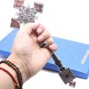 Classic Style Jerusalem Cross-Shaped Regal Blessing Hand Cross
