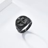 Christianartworkshop Vintage Style Medieval Crusader Cross Signet Ring