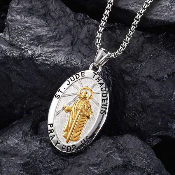 St. Jude Thaddeus Pendant Necklace