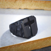 3 Colors Minimalist Style Cross Engraved Stainless Steel Faith Ring