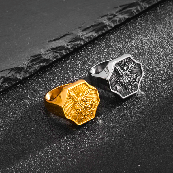 Archangel St. Michael Ring - Daily Faith Expression