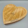 Christianartworkshop Heartfelt Devotion Wooden Prayer Bowl - A Sacred Space for Your Prayers