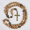 10mm Agarwood & Metal Cloud Bead Handmade Rosary - A Sacred Blend of Tradition and Faith