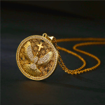 Holy Spirit Dove Heavenly Sparkle Necklace: A Radiant Symbol of Faith