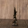 Christianartworkshop Antique Bronze Archangel Michael Statue Ornament