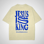 Jesus Is King Graphic T-Shirt - Christian Artworkshop