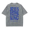 Christianartworkshop Jesus Is King Graphic T-Shirt