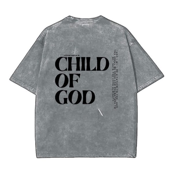 Christianartworkshop Child of God Graphic T-Shirt