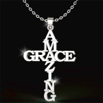 AMAZING GRACE Cross Necklace: A Testament of Divine Love