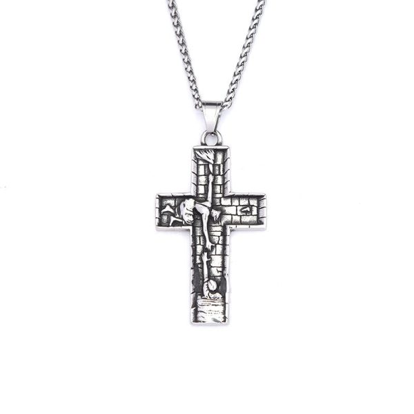 Christianartworkshop Hands of Redemption Cross Necklace: A Testament of Divine Rescue