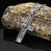 Christianartworkshop Hands of Redemption Cross Necklace: A Testament of Divine Rescue