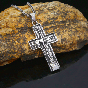 Hands of Redemption Cross Necklace: A Testament of Divine Rescue