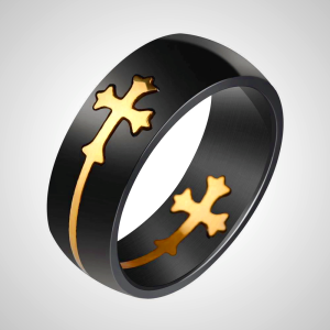 JESUS & Cross Ring - A Fusion of Fashion and Faith