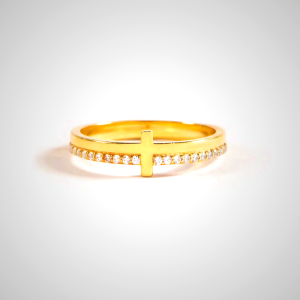 925 Silver JESUS & Cross "Pray" Ring - Drawing Divine Power through Faith